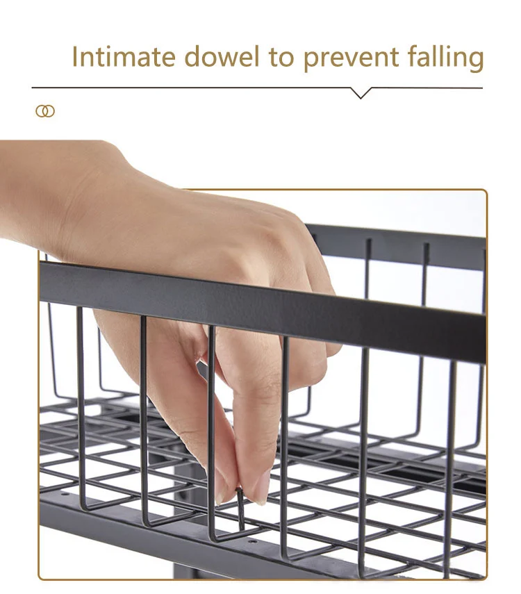 Metal Pull Out Cutlery Organizer For Cabinet