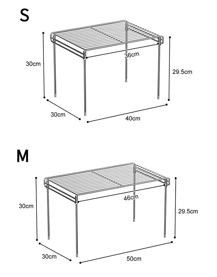 Microwave Oven Storage Rack